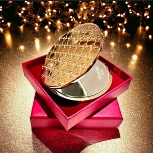 Gucci Gold Compact Mirror